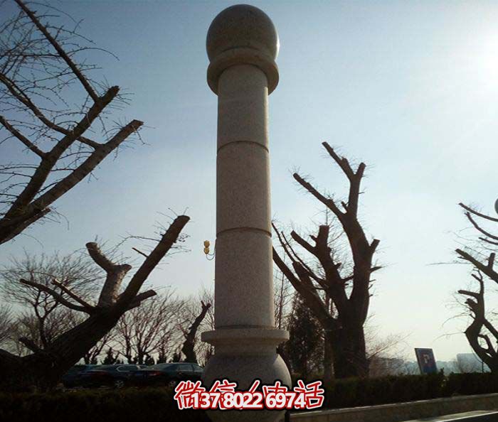 絢麗多彩的大理石雕塑石柱,打造優雅秀美的廣場景觀 絢麗多彩的大理石雕塑石柱,打造優雅秀美的廣場景觀