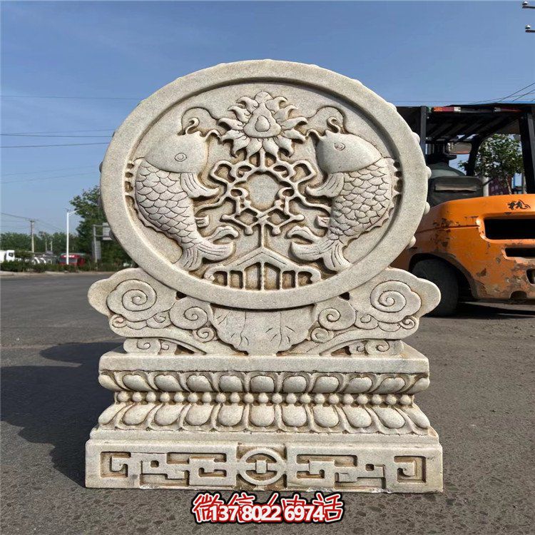經(jīng)典韻味，精致宮廷漢白玉園林別墅裝飾擺件