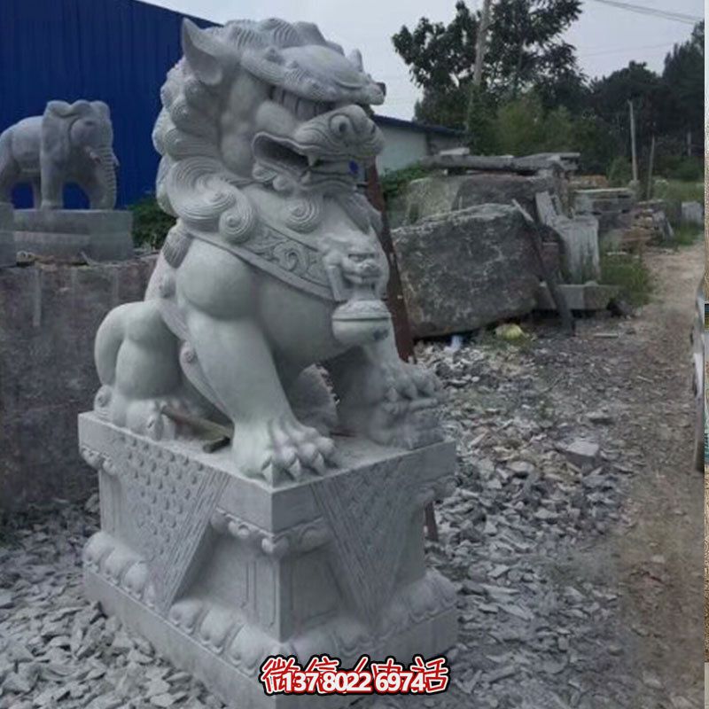 獅子雕塑鎮宅辟邪,美觀大方 獅子雕塑鎮宅辟邪,美觀大方