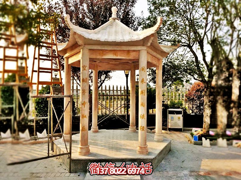 仿古涼亭,擺放在庭院里,欣賞美麗晚霞,營造休閑小區紅色氛圍 仿古涼亭,擺放在庭院里,欣賞美麗晚霞,營造休閑小區紅色氛圍
