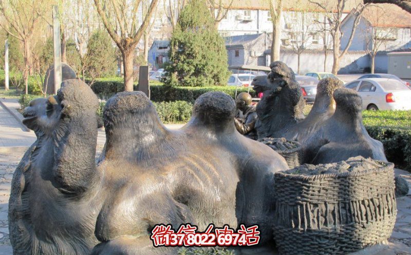 玻璃鋼駱駝雕塑,欣賞公園里歪頭看玻璃創意 玻璃鋼駱駝雕塑,欣賞公園里歪頭看玻璃創意