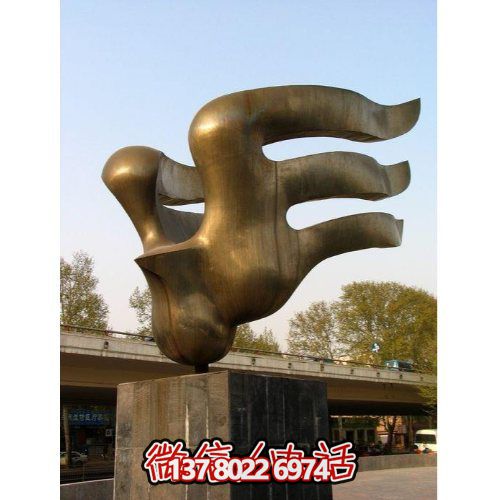 大型不銹鋼景觀雕塑，創(chuàng)意點(diǎn)亮戶外廣場(chǎng)、園林和景區(qū)