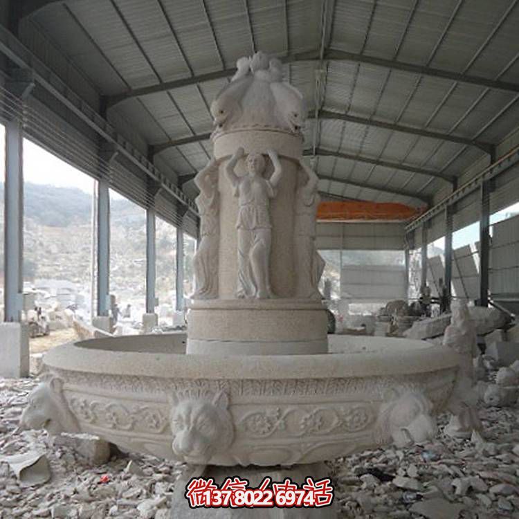 大理石石雕水景噴泉，裝點你的庭院、園林景觀