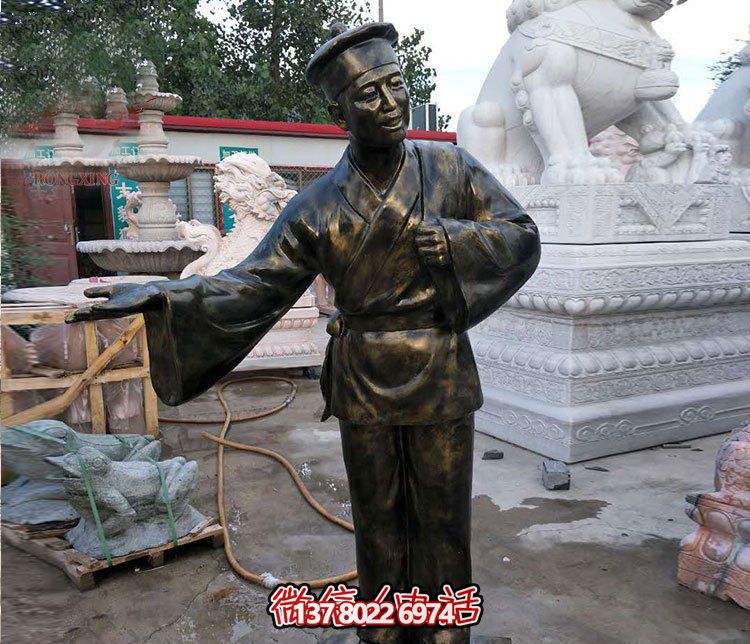 玻璃鋼雕塑——為城市廣場(chǎng)商店增添迎賓人物 玻璃鋼雕塑——為城市廣場(chǎng)商店增添迎賓人物