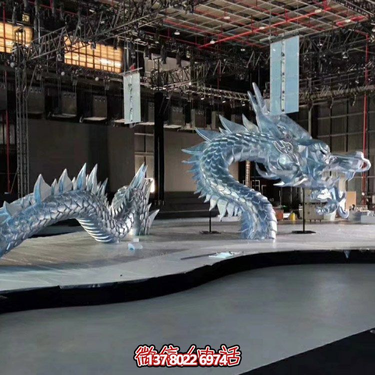 創意玻璃鋼龍雕塑，點亮景觀園林