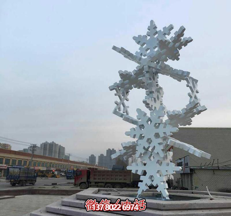 現代不銹鋼雕塑景觀樹，點亮城市花園